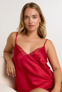 FEMME TOP ROUGE