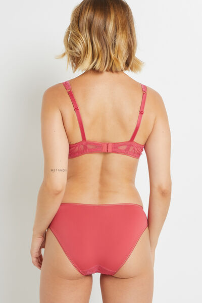CULOTTE DENTELLE ROSE