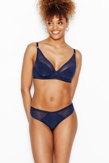 GINNY TANGA MICROFIBRE MARINE