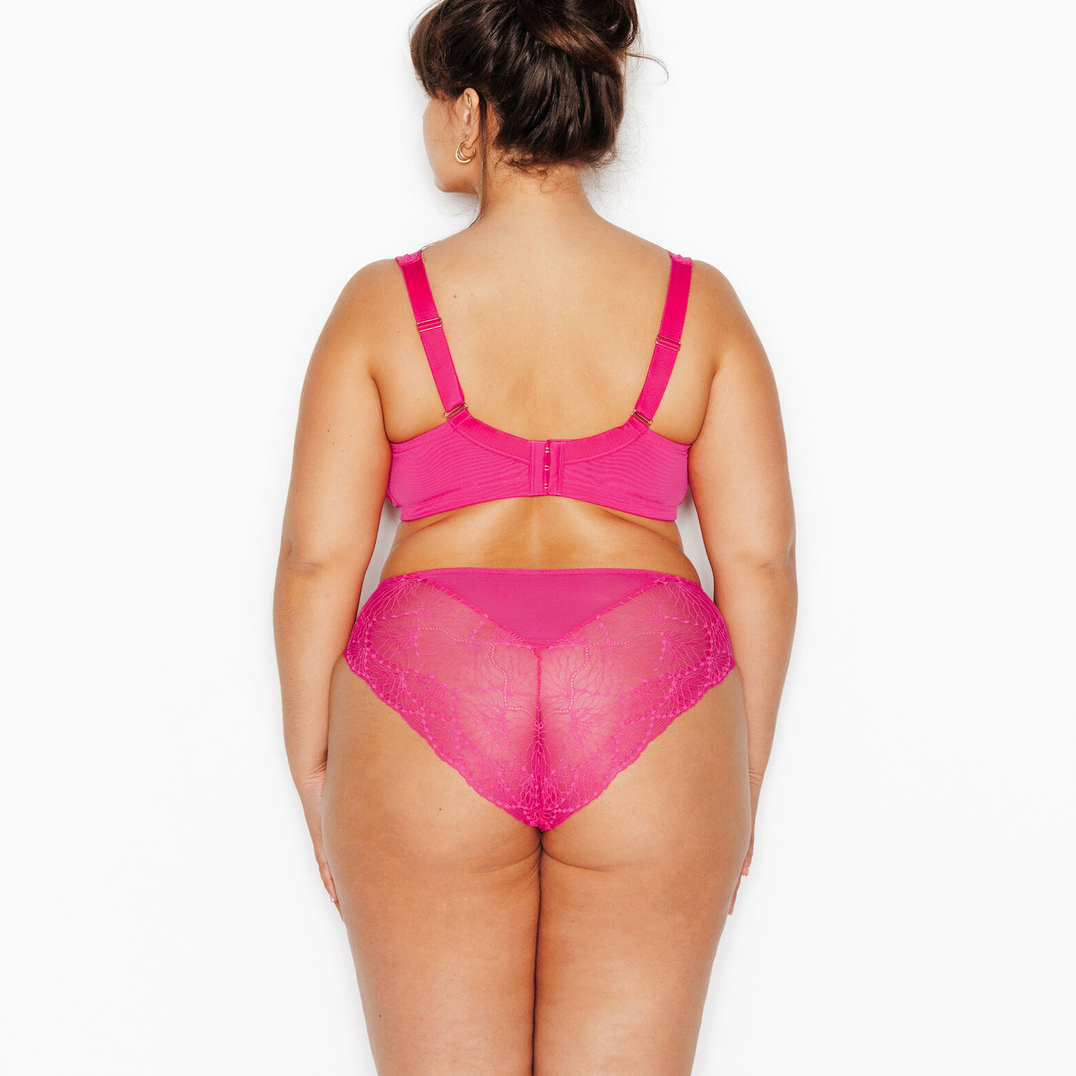 HERMINE+ CULOTTE DENTELLE FUCHSIA