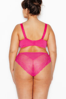 HERMINE+ CULOTTE DENTELLE FUCHSIA