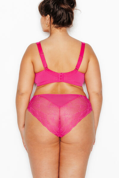 HERMINE+ CULOTTE DENTELLE FUCHSIA