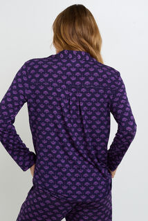 CAMILLE Chemise manches longues MULTICO ROSE