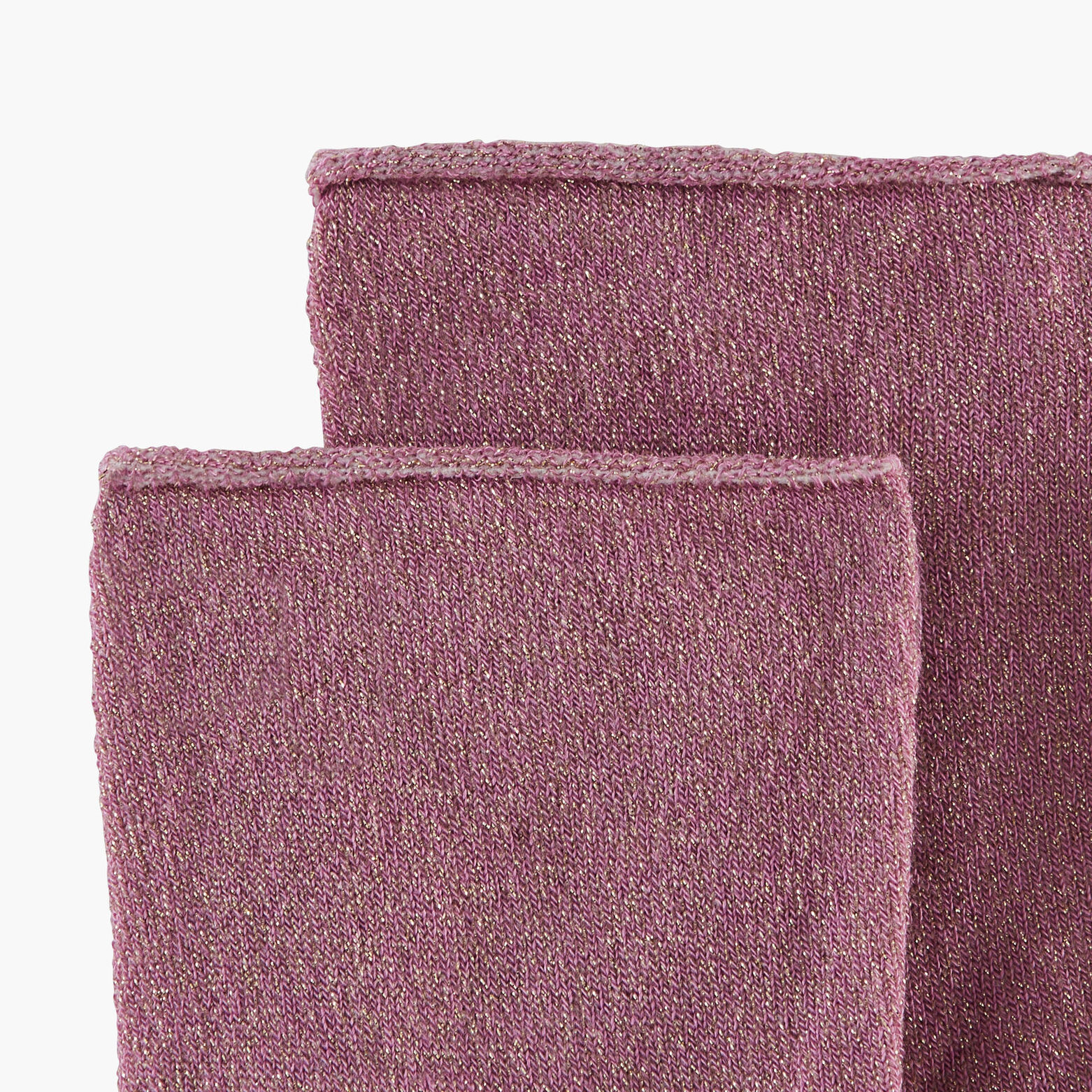 GALAXIE PAIRE DE CHAUSSETTES A PAILLETTES ROSE