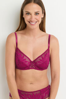 FIRE SOUTIEN-GORGE EMBOITANT DENTELLE  ROSE