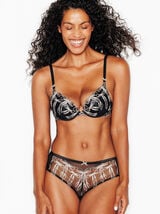 JASLINA SOUTIEN-GORGE AMPLIFORME PUSH-UP MULTICO NOIR