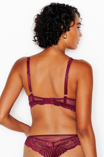 JEN SOUTIEN-GORGE AMPLIFORME FOULARD ROUGE