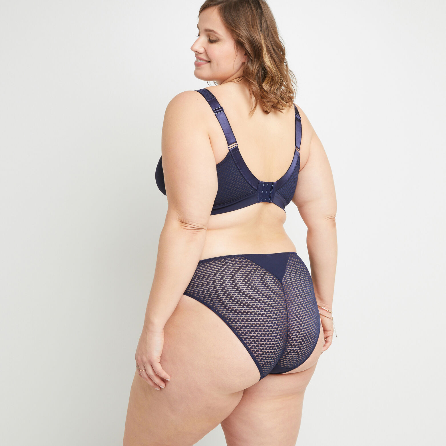BERNADETTE CULOTTE MICROFIBRE MARINE