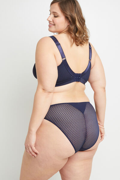 BERNADETTE CULOTTE MICROFIBRE MARINE