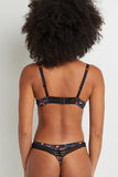 ANTONIA  SOUTIEN-GORGE AMPLIFORME  NOIR/ROSE