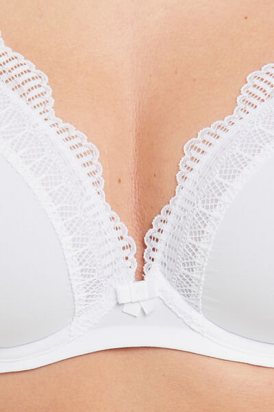 BERNIE SOUTIEN-GORGE AMPLIFORME  BLANC