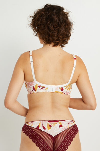 AMY SOUTIEN-GORGE EMBOITANT BLANC/ROUGE