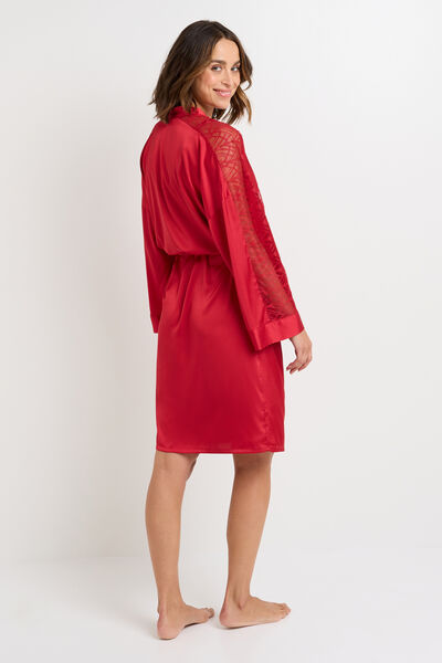 FEMME KIMONO ROUGE