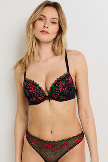 GALA SOUTIEN-GORGE AMPLIFORME PUSH-UP MULTICO NOIR