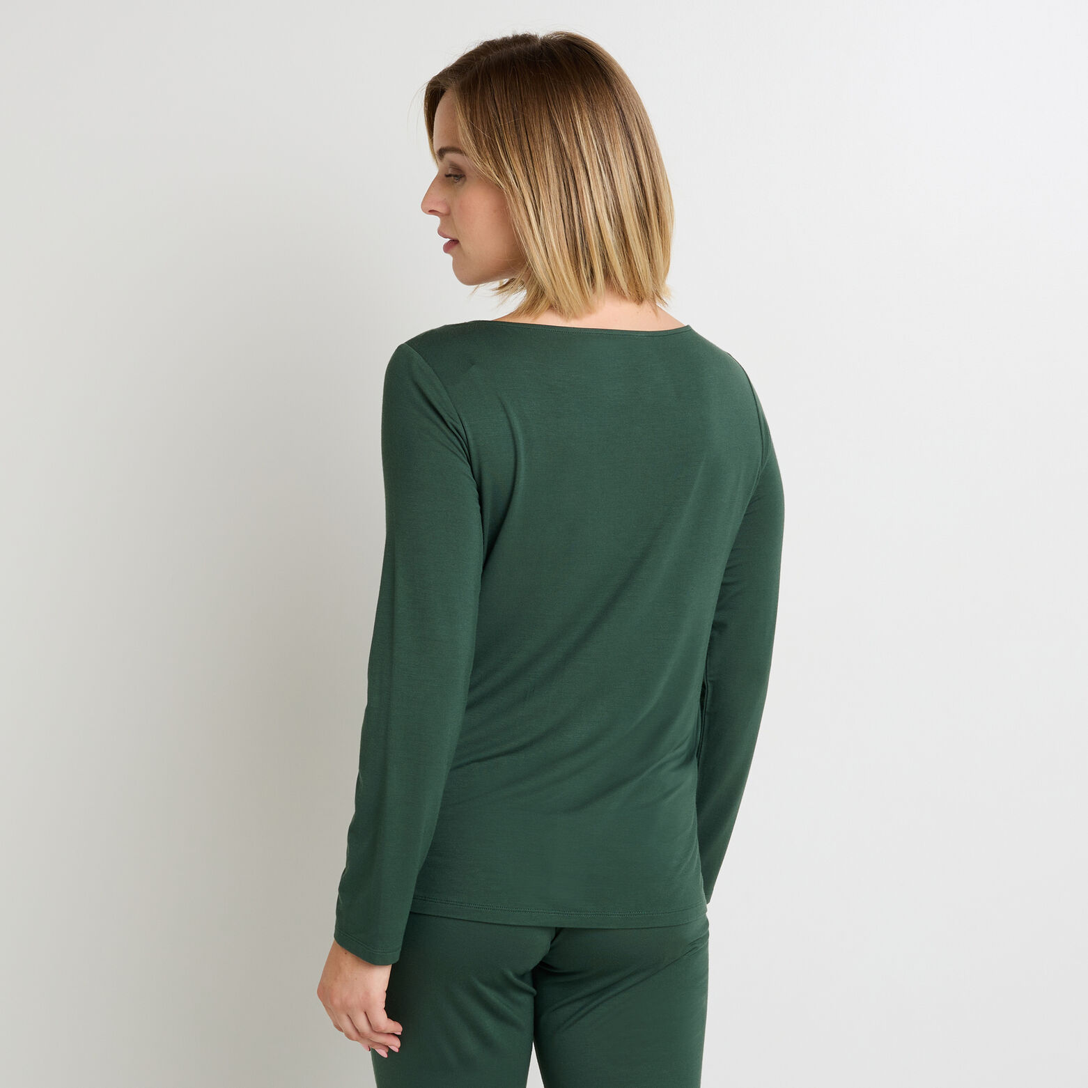 CAMILLE Tee-shirt manches longues KAKI