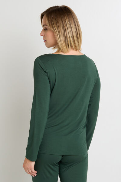 CAMILLE Tee-shirt manches longues KAKI