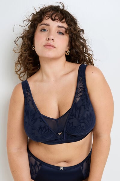FANTINE SOUTIEN-GORGE SANS ARMATURES MARINE