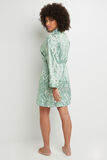 BARNEY DESHABILLE SATIN IMPRIMEE Vert clair