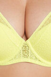 BEBE SOUTIEN-GORGE AMPLIFORME FOULARD JAUNE