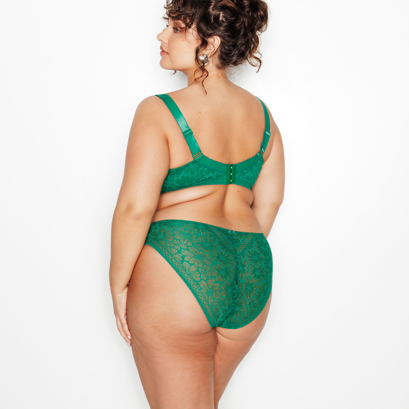 GABI+ CULOTTE CONFORT DENTELLE VERT