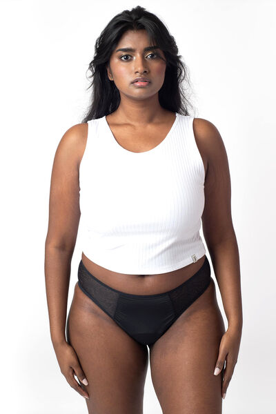 Culotte menstruelle flux moyen NOIR