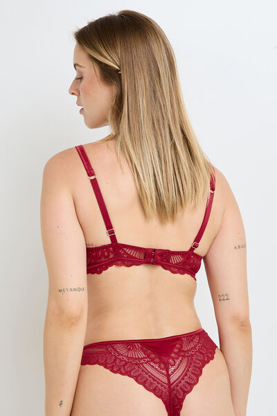 SOUTIEN-GORGE EMBOITANT ROUGE