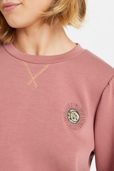 SWEAT VISCOSE ROSE