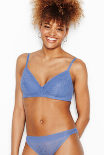 SWEET SOUTIEN-GORGE SANS ARMATURES AMPLI BLEU