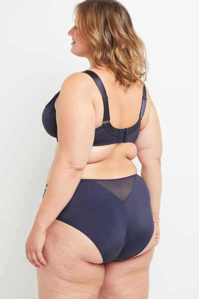 BERNADETTE SHORTY MICROFIBRE MARINE