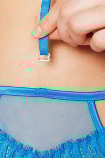 BROOKE STRING HARNAIS AMOVIBLE TURQUOISE