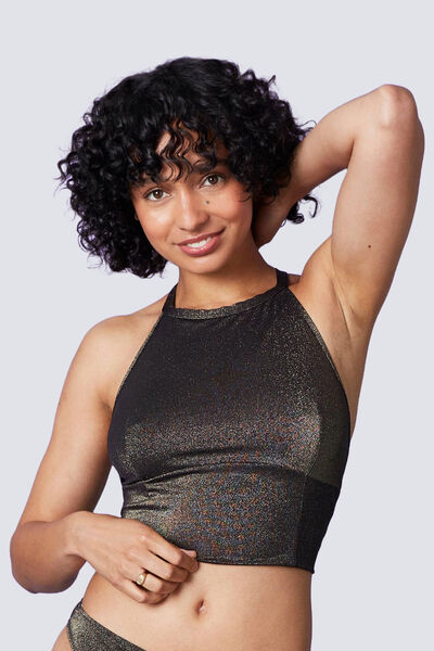 CROP TOP LUREX OR