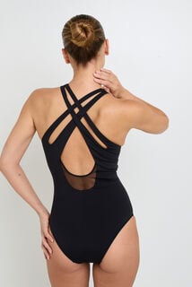 FARO MAILLOT DE BAIN 1 PIECE SPORT NOIR