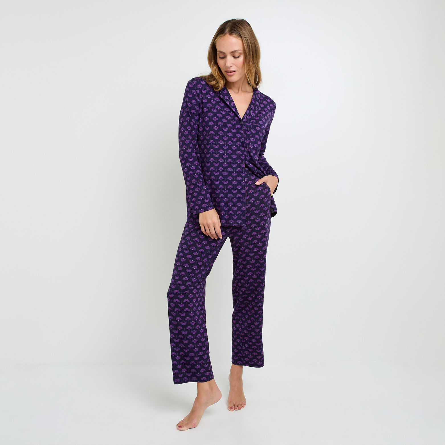CAMILLE Pantalon de pyjama MULTICO ROSE