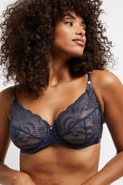 CAPUCINE SOUTIEN-GORGE EMBOITANT  MARINE