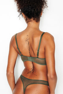 INDIA SOUTIEN-GORGE  SANS ARMATURES KAKI