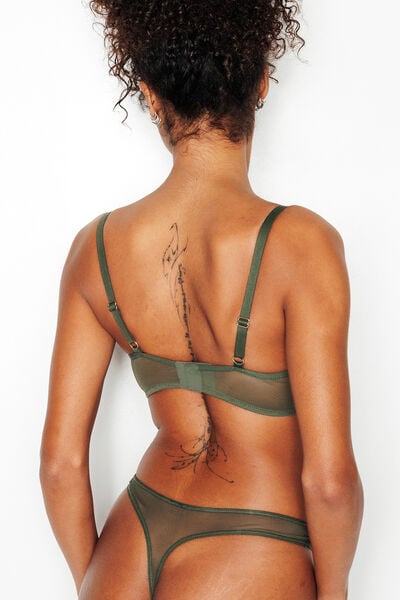 SOUTIEN-GORGE  SANS ARMATURES KAKI