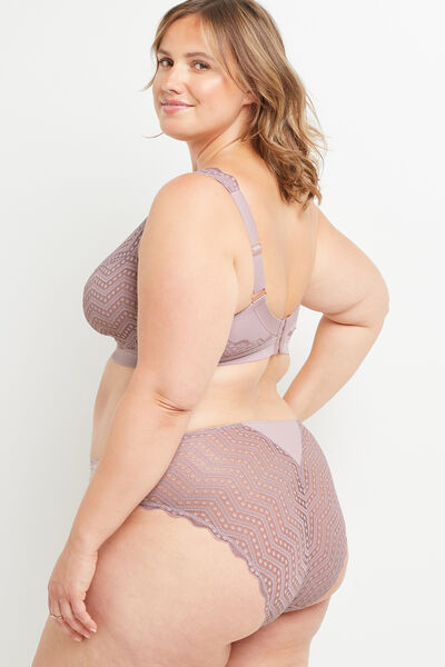 CULOTTE DENTELLE LILAS