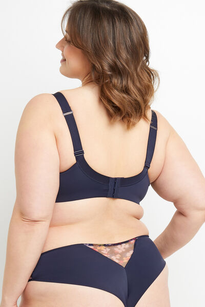 SOUTIEN-GORGE GRANDS BONNETS MULTICO BLEU