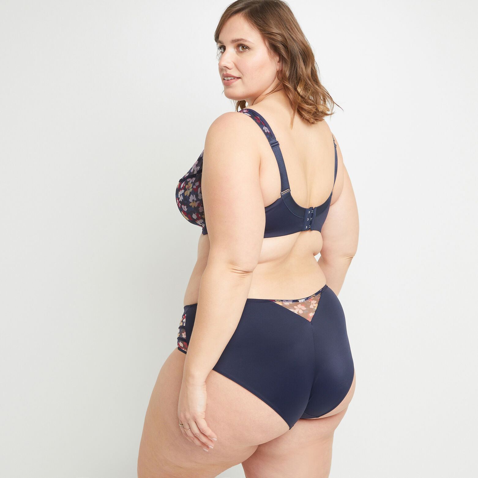 BLANCHE SHORTY TULLE MULTICO BLEU