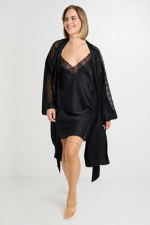 FEMME KIMONO NOIR
