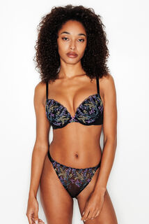 ILONA SOUTIEN-GORGE AMPLIFORME PUSH-UP MULTICO NOIR