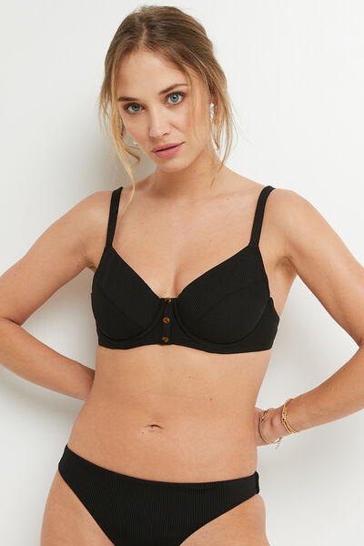 MAILLOT DE BAIN EMBOITANT NOIR