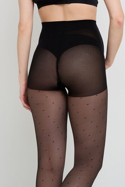 COLLANT GROSSESSE FANTAISIE NOIR