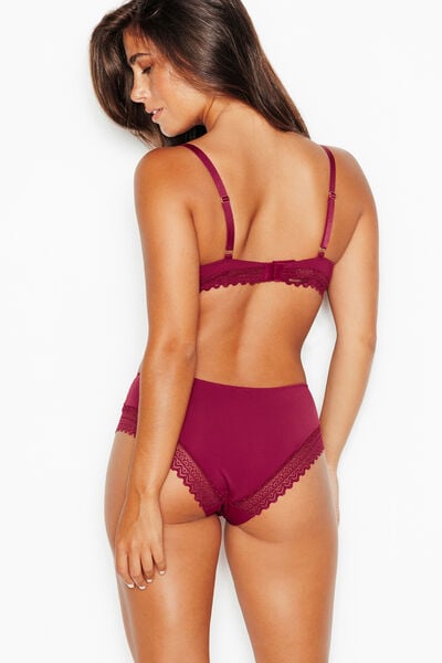 SHORTY MICROFIBRE BORDEAUX
