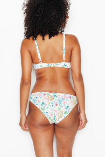 PAPAYE CULOTTE MIDI MULTICO BLANC