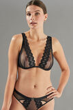 APHRODITE SOUTIEN-GORGE FOULARD NOIR
