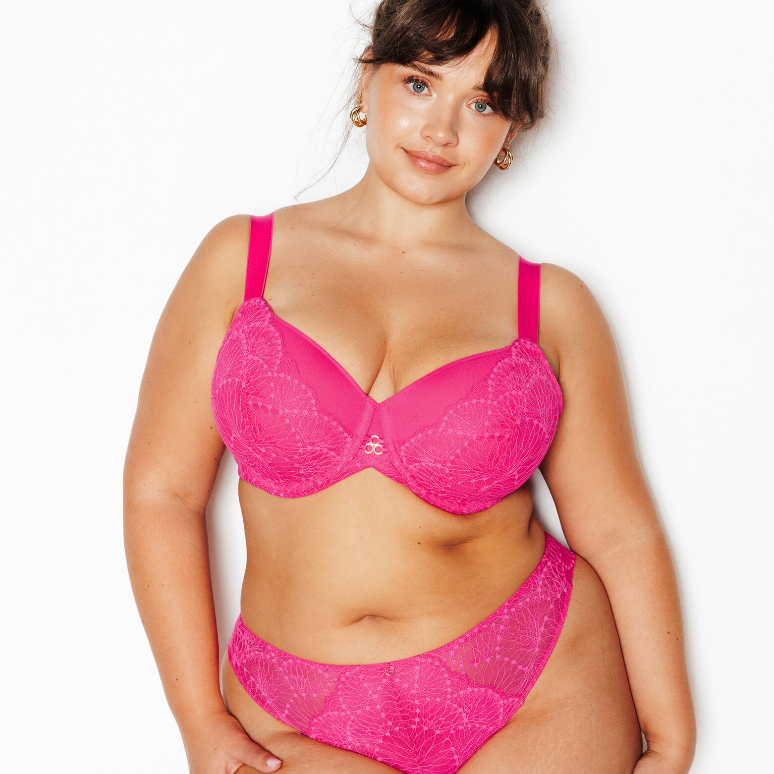 HERMINE+ SOUTIEN-GORGE AMPLIFORME FUCHSIA
