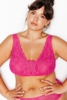 HERMINE+ SOUTIEN-GORGE SANS ARMATURES FUCHSIA