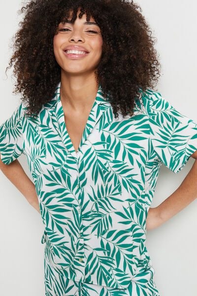 CHEMISE MULTICO BLANC