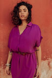 LEILA TUNIQUE BEACHWEAR FUCHSIA